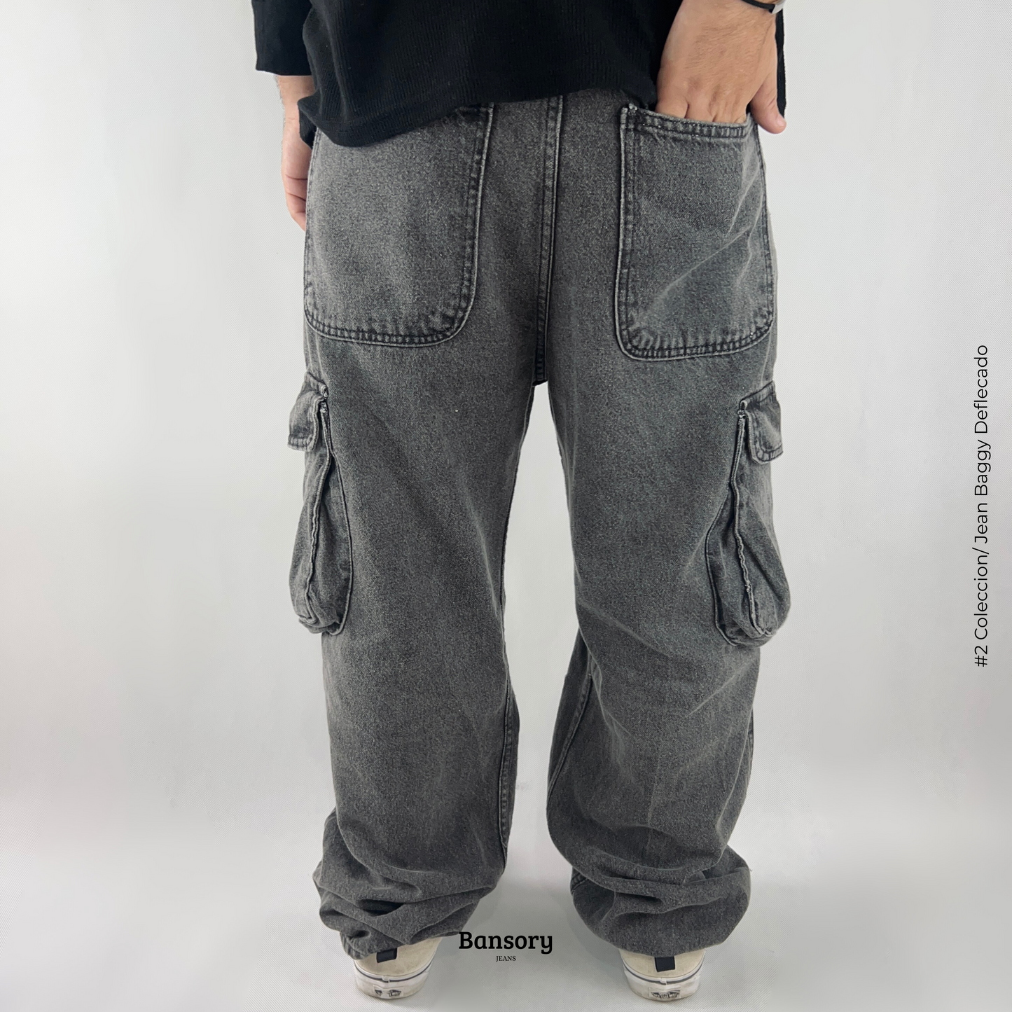 Jean Baggy Bolsillos