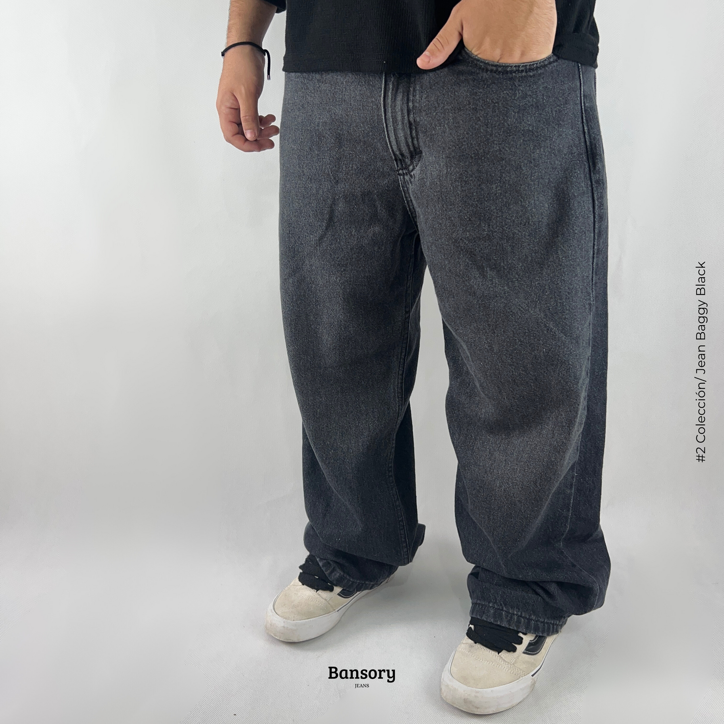 Jean Baggy Black