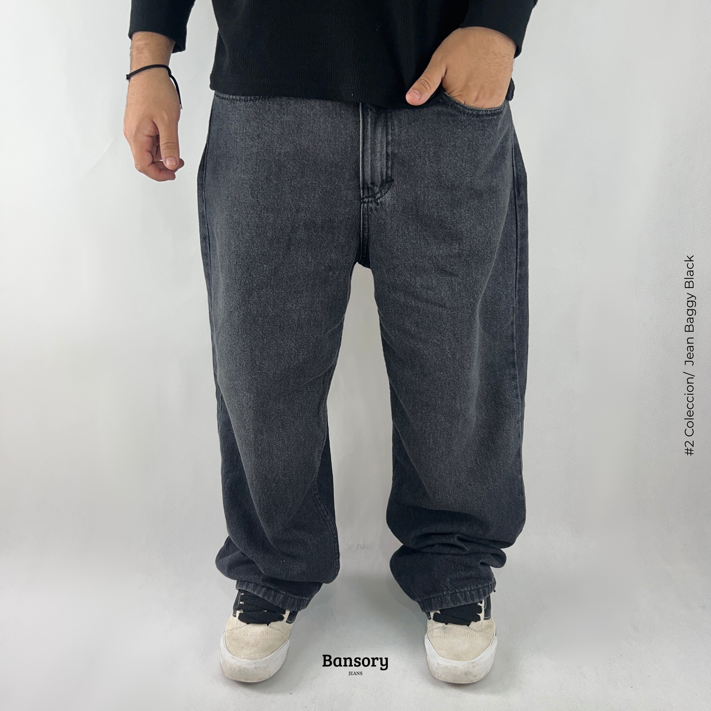Jean Baggy Black