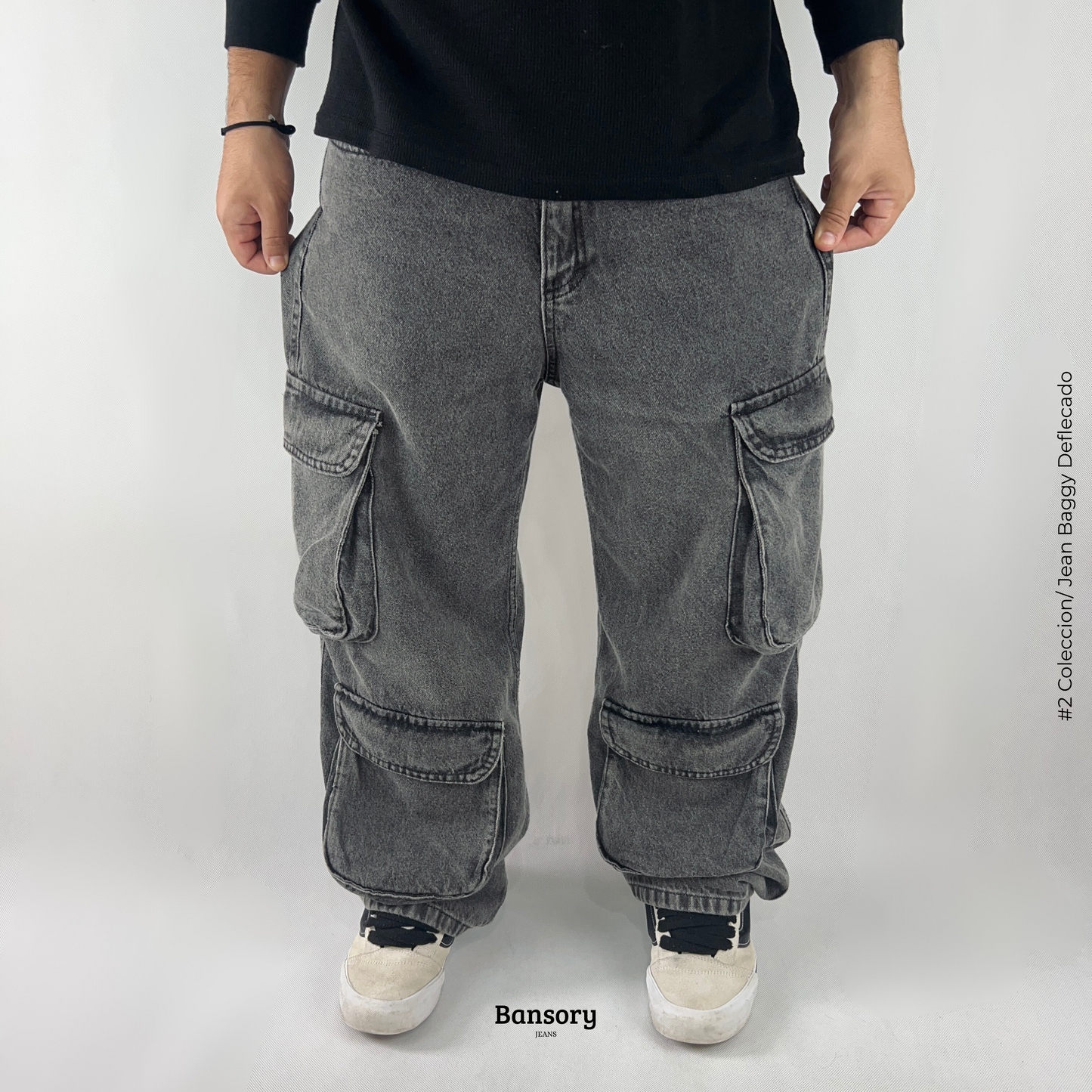 Jean Baggy Bolsillos
