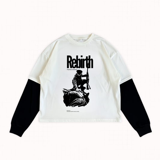 Remera Doble Manga "Fearless"