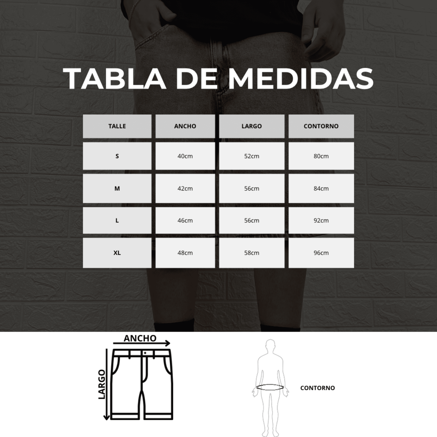 Bermuda Baggy Lapsus