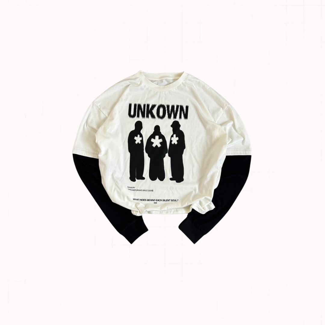Remera Doble Manga "Unkown"