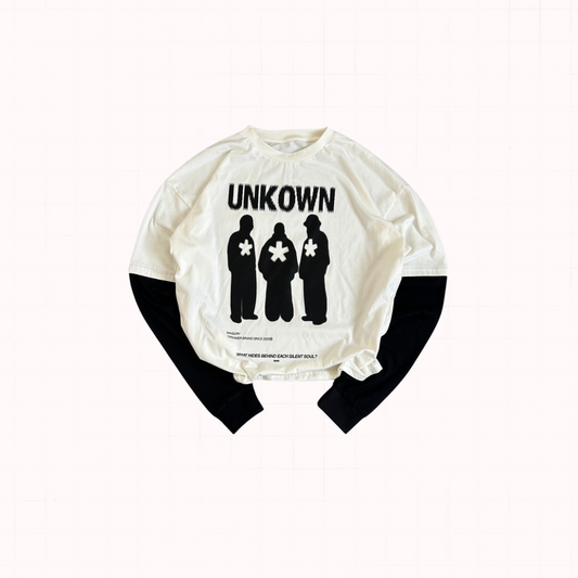 Remera Doble Manga "Unkown"