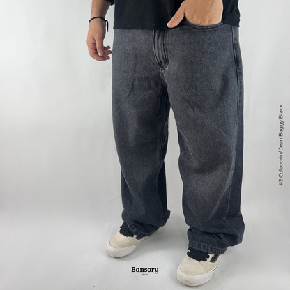 Jean Baggy Black