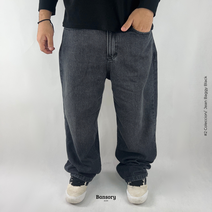 Jean Baggy Black