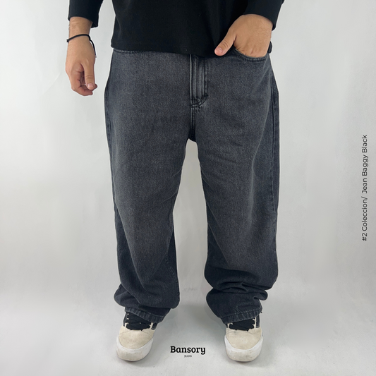 Jean Baggy Black