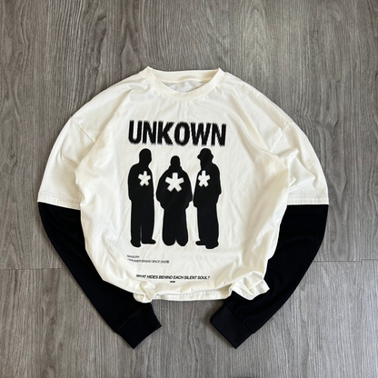 Remera Doble Manga "Unkown"
