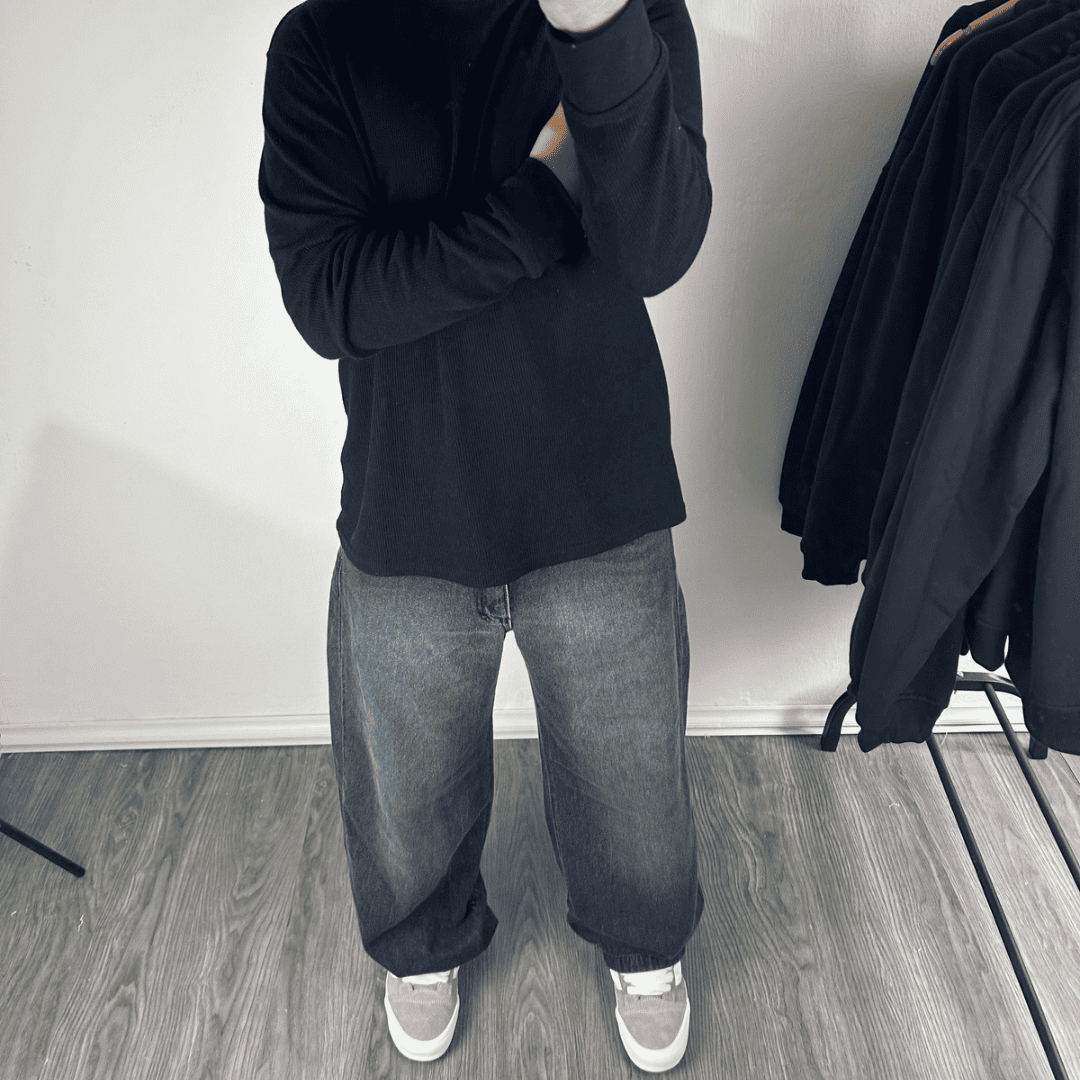 Jean Baggy Black II