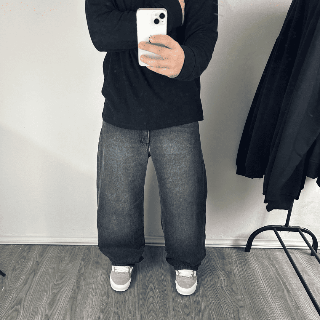 Jean Baggy Black II